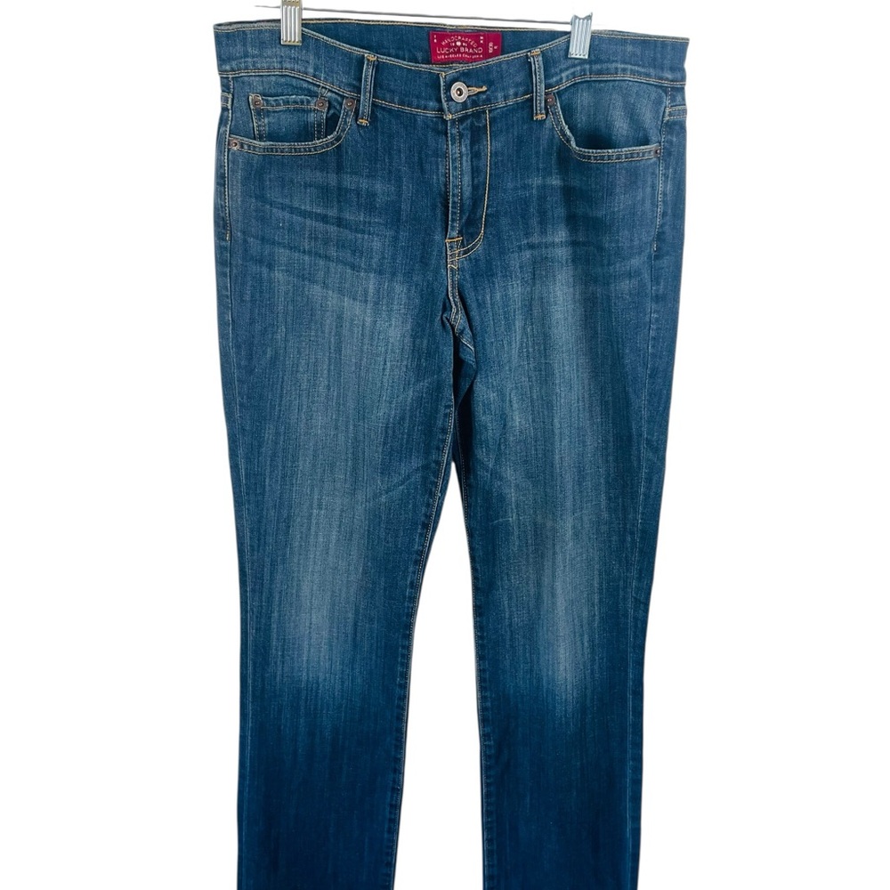 Lucky Brand Sweet'N Straight Blue‎ Straight Leg Jeans, Size  10/30